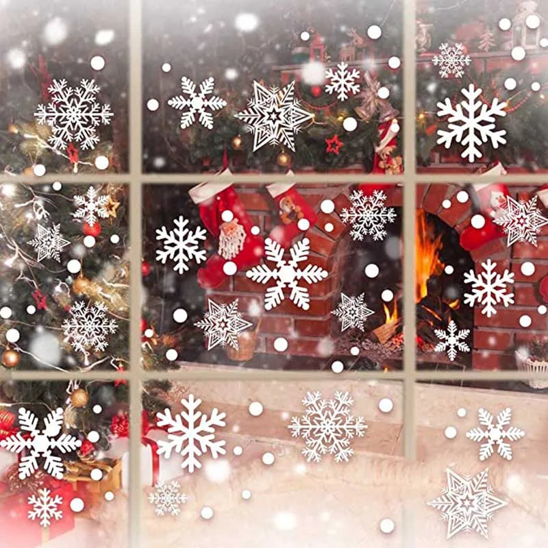 Snowflake Window Stickers