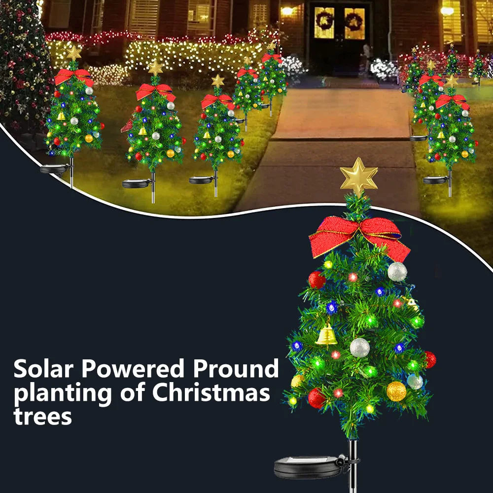 Solar Christmas Tree