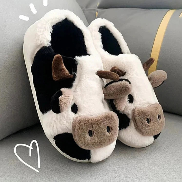 Cow Slippers