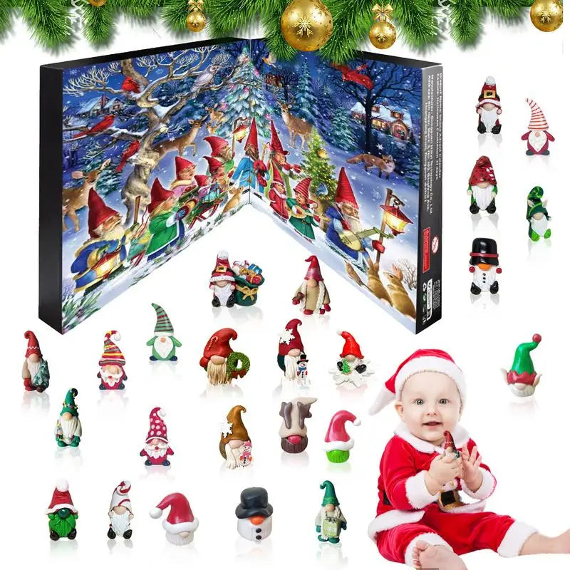 Christmas Gnome Advent Calendar