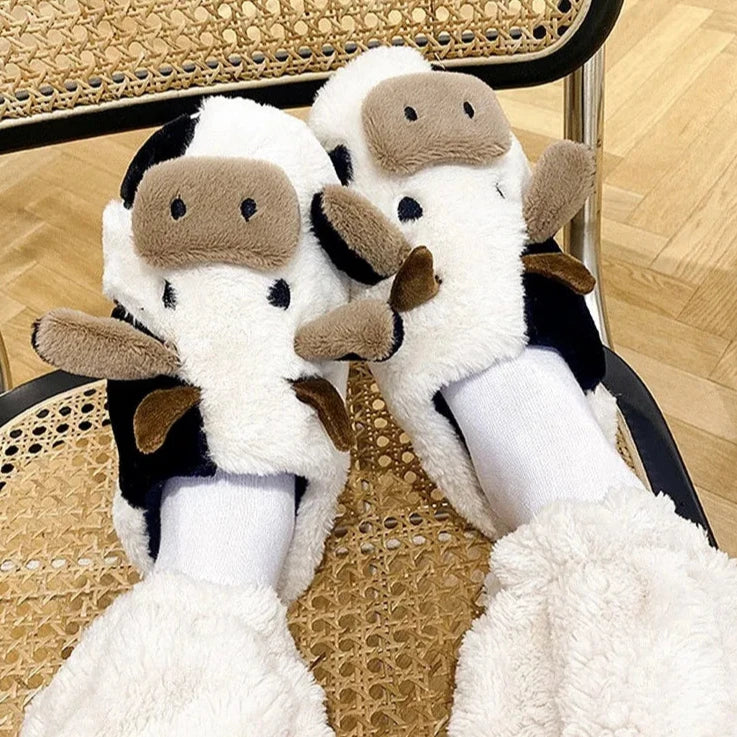 Cow Slippers