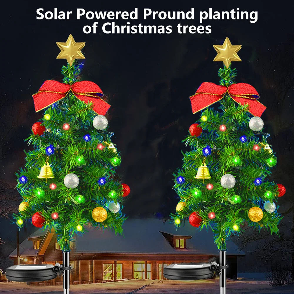 Solar Christmas Tree