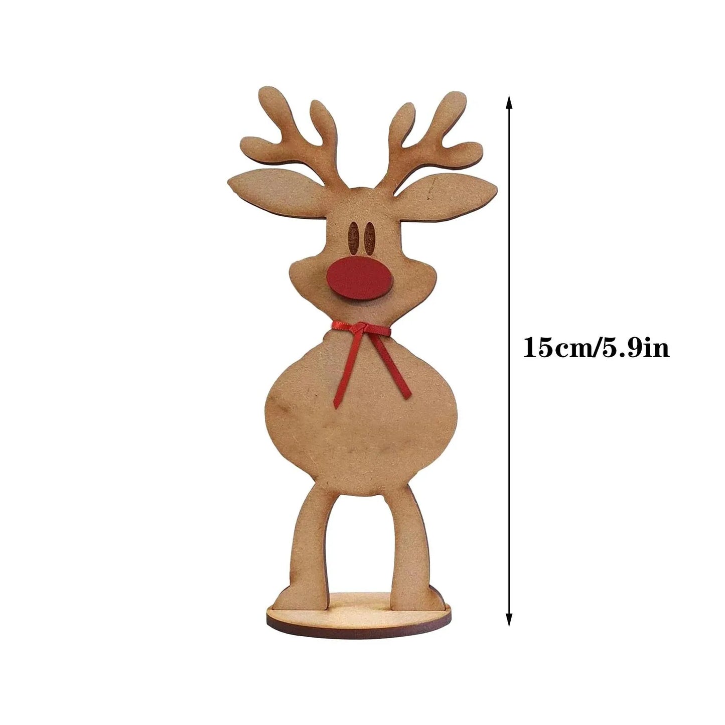 Personalized Freestanding Reindeeres