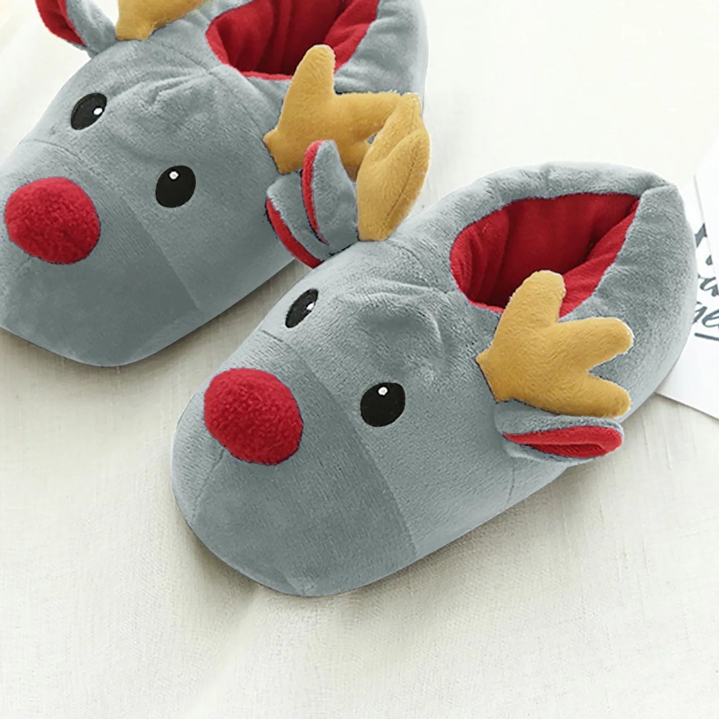 Reindeer Slippers