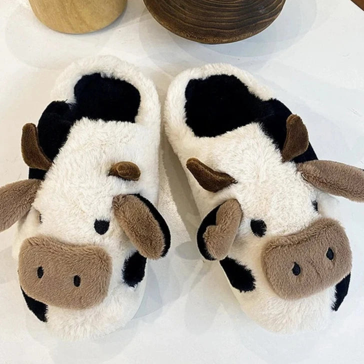 Cow Slippers