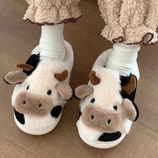 Cow Slippers