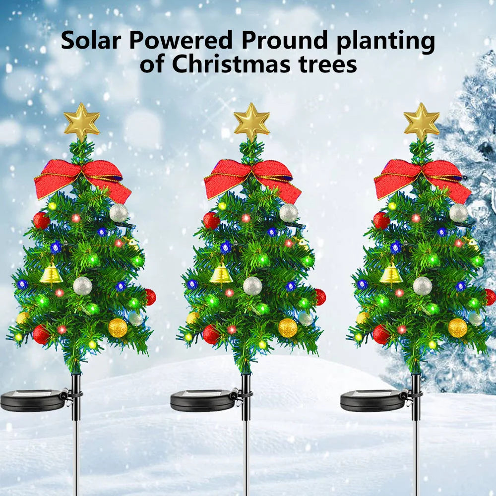 Solar Christmas Tree